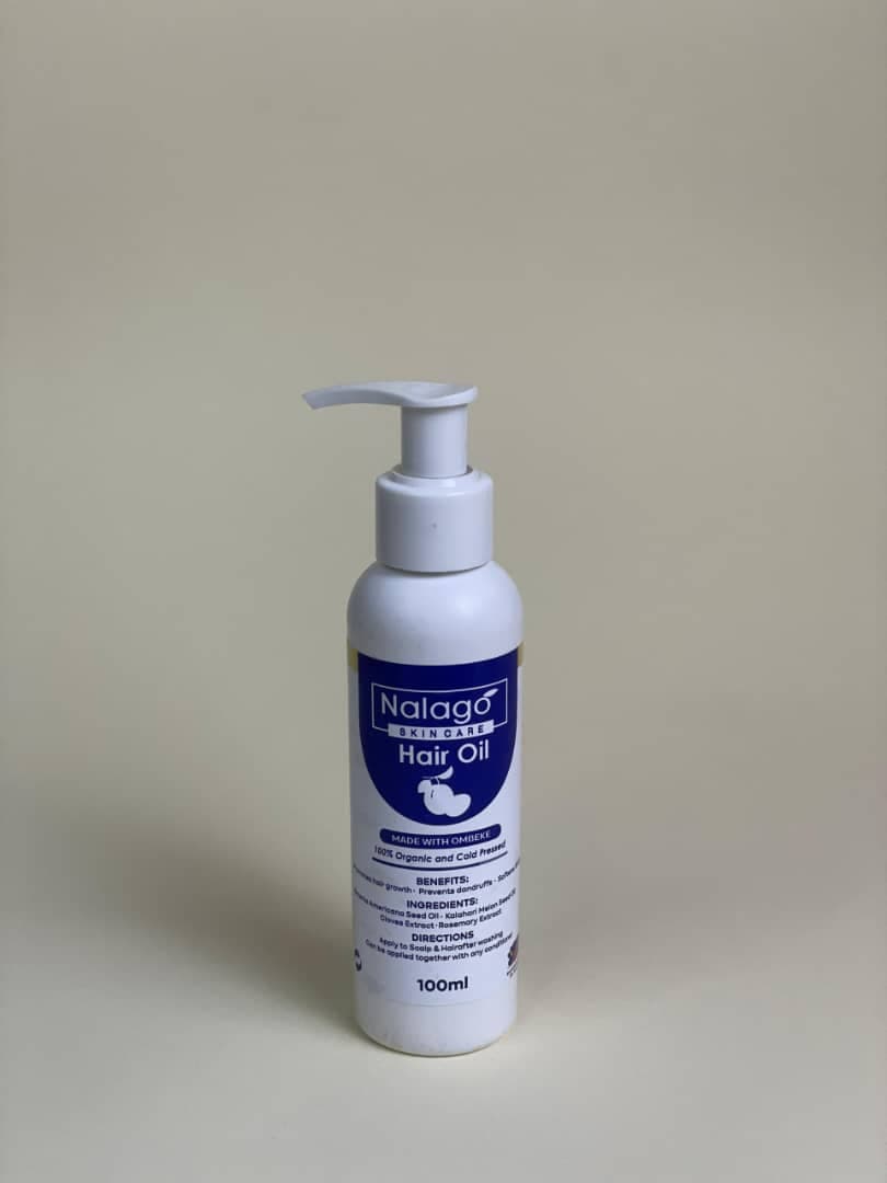 Nalago Hair Oil Application
